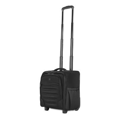 SWISSGEAR Checklite Underseater Carry On Suitcase - Black: Tear-Resistant, 2 Wheels