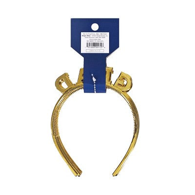 5ct Graduation Headbands Gold - Spritz