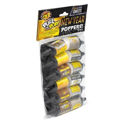 TNT Fireworks Pull-N-Pop Gold and Silver Fireworks - 12pk