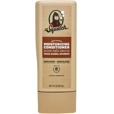 DR. SQUATCH Men's Natural Conditioner - Wood Barrel Bourbon - 11 fl oz