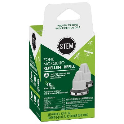STEM Outdoor Mosquito Repellent Zone Device Refill 18hr - 2 Pods/0.15 fl oz each