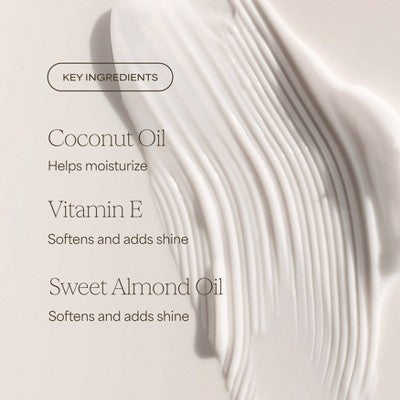 Raw Sugar The Moisture Smoothie Conditioner - Coconut + Agave - 16 fl oz: For All Hair Types, Vegan, Daily Use