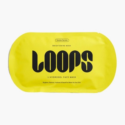 LOOPS Glow Gang Facial Mask - 3ct/1.18oz