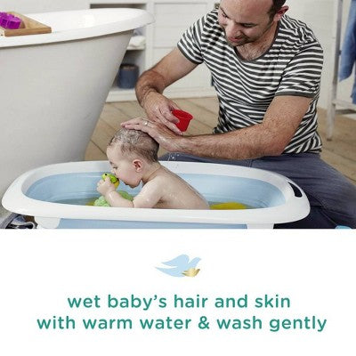 Baby Dove Fragrance Free Moisture Baby Body Wash & Shampoo Hypoallergenic for Eczema-Prone Skin - 34 fl oz