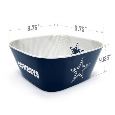 NFL Dallas Cowboys Large Party Bowl