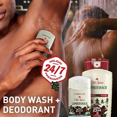 Old Spice Lumbersnack Deodorant - Fresh Pine Scent - 3oz