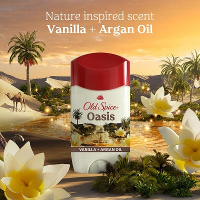 Old Spice Anti-perspirant Deodorant - Invisible Solid - Oasis - 2.6oz