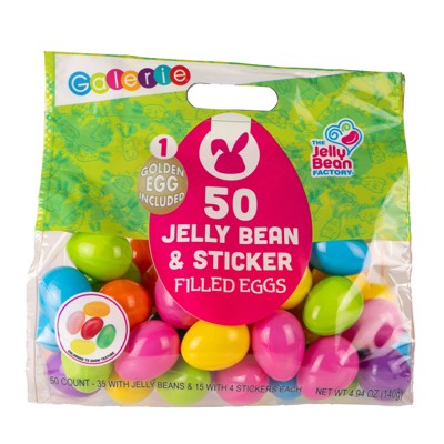 Galerie Easter Value Egg Bag With Jelly Beans And Stickers - 6.17oz