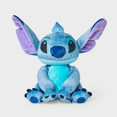 Girls' Lilo & Stitch Plush Backpack - Blue