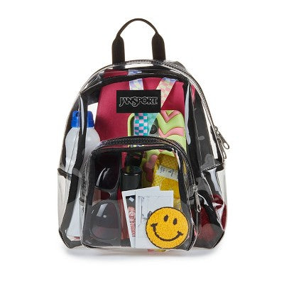 JanSport Clear Mini Shoulder Bag - Black