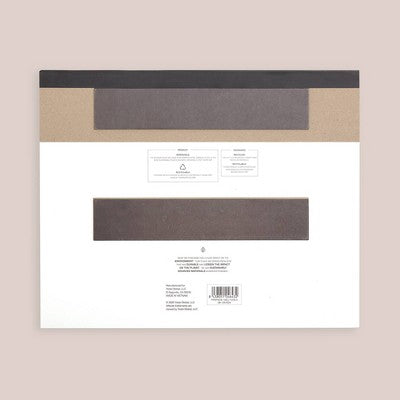 Altitude Weekly Family Planner Notepad 12"x9.5" Magnetic Back Monday/Sunday Layout