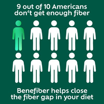 Benefiber Prebiotic GLP-1 Friendly Fiber Supplement Caplets - 84ct
