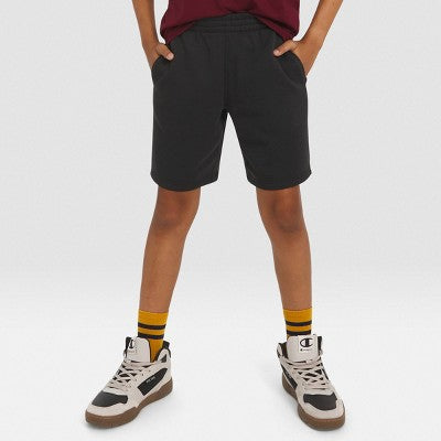 Champion Kids' Signature Fleece Shorts - Black L