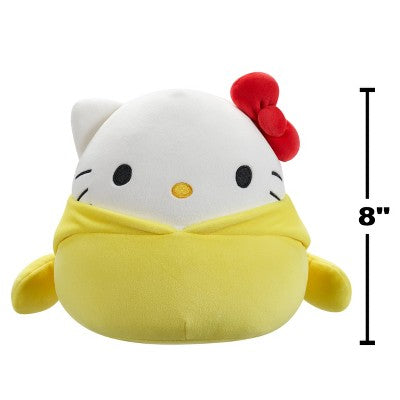 Hello Kitty 8" Squishmallows Plush in Pompompurin Hoodie
