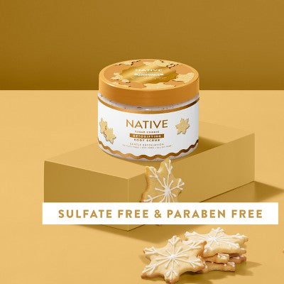 Native Limited Edition Holiday Body Wash Scrub - Sugar Cookie - 12oz