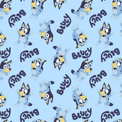 Men's Bluey Pajama Shorts - Blue S