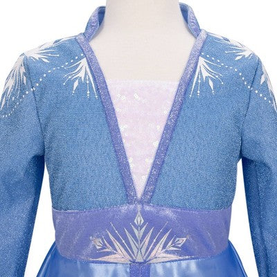 Disney Frozen Elsa Travel Dress Size 5/6