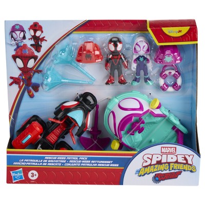 Marvel Spidey and his Amazing Friends Rescue-Webs Patrol Pack
