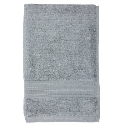 6pc Bath Towel Set Green/Gray/Black Striped - Kapoor Home