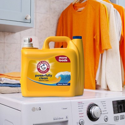 Arm & Hammer Clean Burst Liquid Laundry Detergents 205 Loads - 205 fl oz