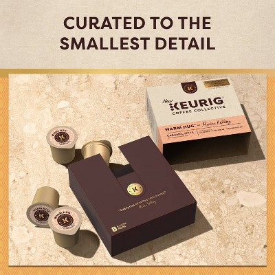 Keurig Coffee Collective Warm Hug Caramel Spice Medium Roast K-Cup Coffee Pods - 8ct