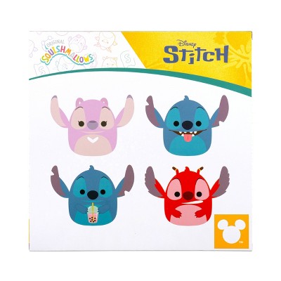 Squishmallows 5" Box Set Stitch Boba Stitch Tongue Out Leroy Angel Little Plush