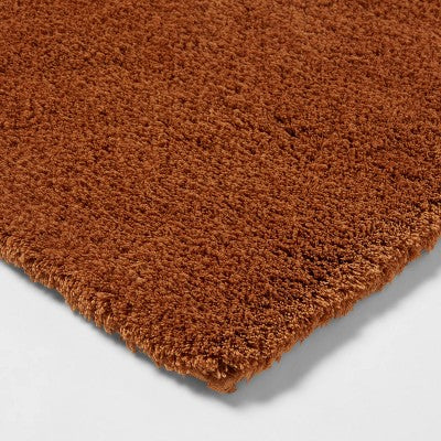21"x34" Spa Plush Bath Rug Caramel - Threshold