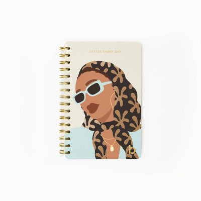 Be Rooted 5.5"x8.5" 'Better Everyday' Spiral Lined Journal