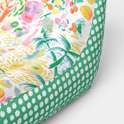 Vacation Oversized Lounge Float Yellow/Green - Roller Rabbit x Target
