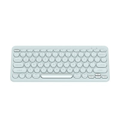 North Compact Round Key Wireless Keyboard - Mint Green
