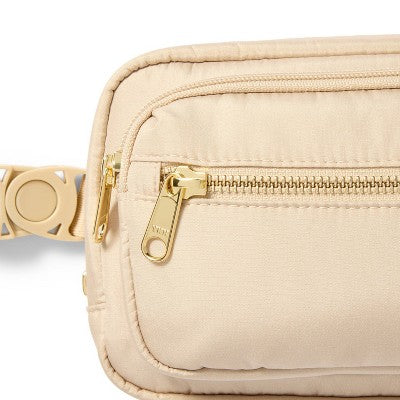 Dog Walker Belt Bag/Crossbody Bag - Neutral - The Cuddle Collab
