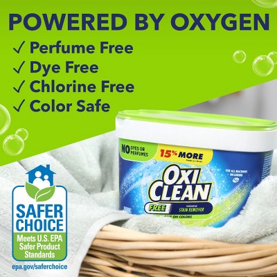 OxiClean Versatile Stain Remover Free Powder - 3lbs