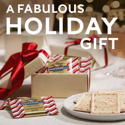 Ghirardelli Christmas Candy Limited Edition Squares Assorted XL Bag - 12oz