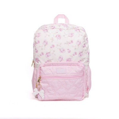 LoveShackFancy x Target - Yoobi Ribbon Rosa Backpack Sterling Dusk