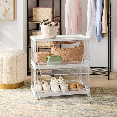 Rectangular Stackable Collapsible with Doors - Brightroom (LOCAL PICKUP ONLY)