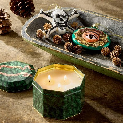 John Derian for Target Glass Skull Ornament