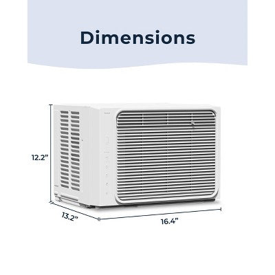 Windmill Air Lite Series 5000 BTU Window Air Conditioner with Quiet Smart AC Unit for Small Rooms and Bedrooms up to 150 sq ft White (LOCAL PICKUP ONLY)