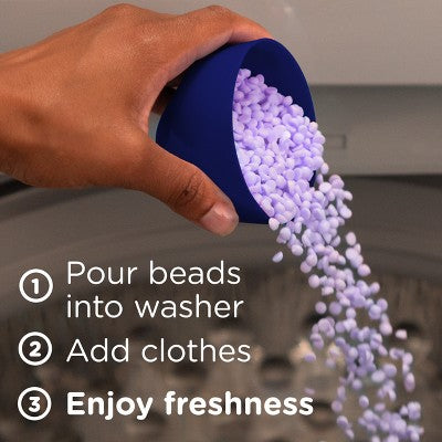 Downy Calm Lavender & Vanilla Bean In-Wash Booster Laundry Additive Beads - 30.1oz