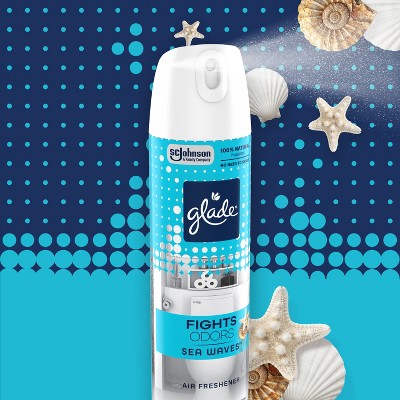 Glade Aerosol Air Fresheners - Sea Waves - 7.3oz