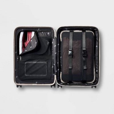 Signature Hardside Carry On Spinner Suitcase Matte Atmosphere - Open Story