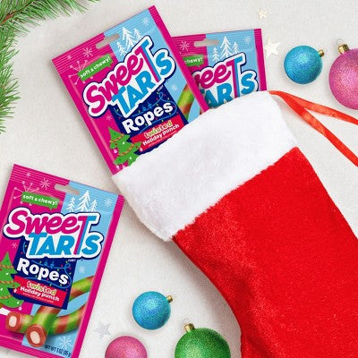 SweetTarts Christmas Ropes Candy - 3oz