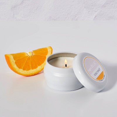 Capri Blue Mini Tin Volcano Jar Candle White 3oz