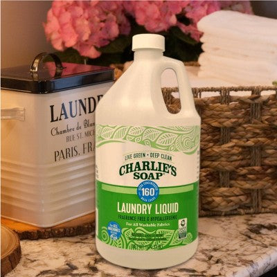 Charlie's Soap Liquid Laundry Detergent - 128oz