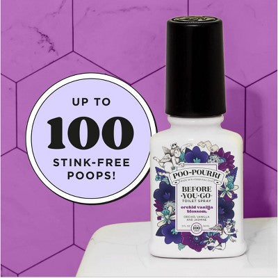 Poo-Pourri Orchid Vanilla Blossom Toilet Spray 2 fl oz