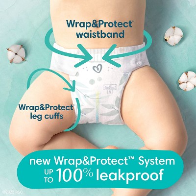 Pampers Pure Protection Diapers Pack - Size 2 - 120ct