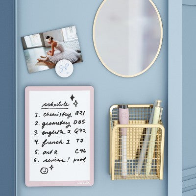 U Brands 5ct Magnetic Locker Accessory Kit Charming Coquette