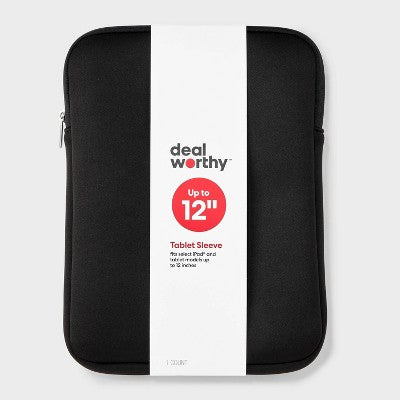 iPad Pro Tablet Sleeve - dealworthy Black: Accessories for iPad Pro 12.9-inch