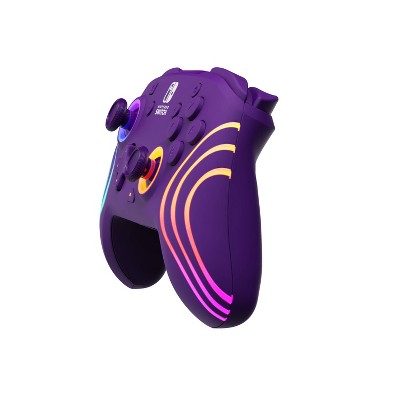Afterglow Wave Wireless Motion Plus Nintendo Switch Controller Purple