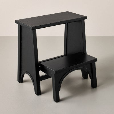 Arch Step Stool Black - Hearth & Hand with Magnolia (LOCAL PICKUP ONLY)
