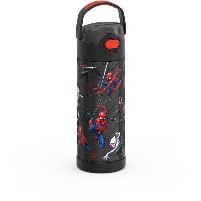Thermos 16oz Stainless Steel FUNtainer Water Bottle with Bail Handle - Black